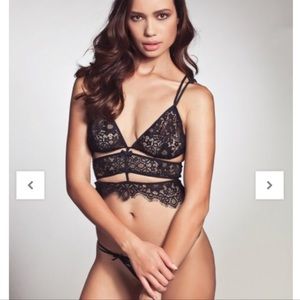 For Love and Lemons Christy Bondage Lace Bralette